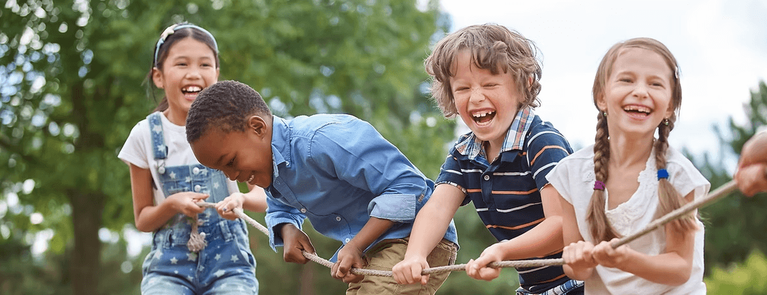 Kinderen tijdens sport en spel